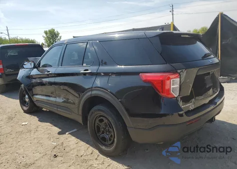 2020 Ford Explorer Police Interceptor z USA, uszkodzony, nr VIN 1FM5K8AB4LGC01244